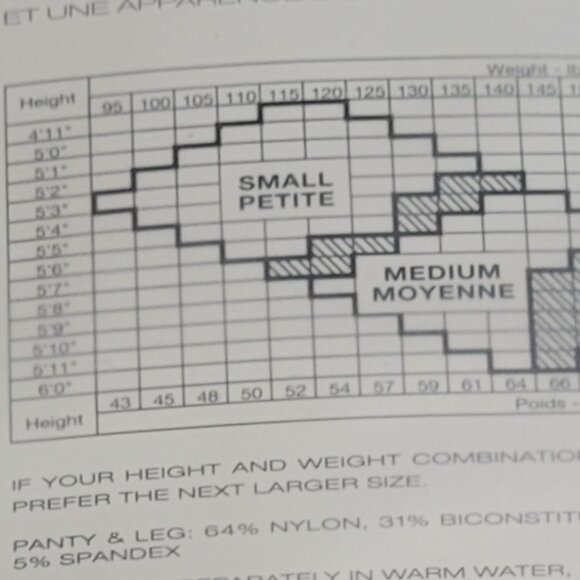 DKNY Sheer to the Waist Tanga Pantyhose Small NWT - Picture 5 of 8